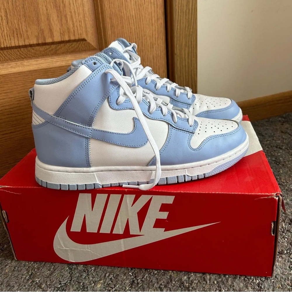 Baby Blue Nike Dunks